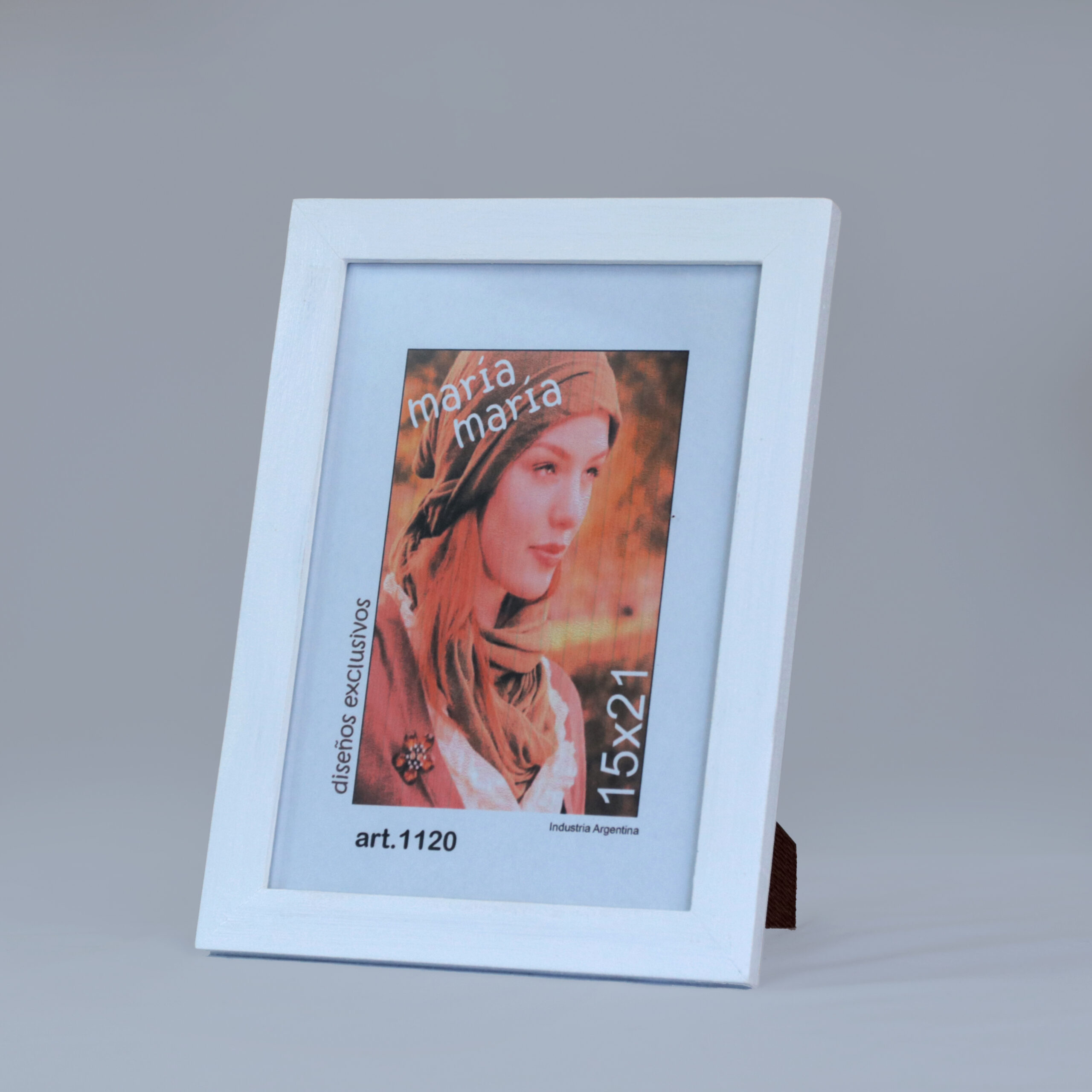 PORTARETRARO 15X21 BLANCO ART. P003