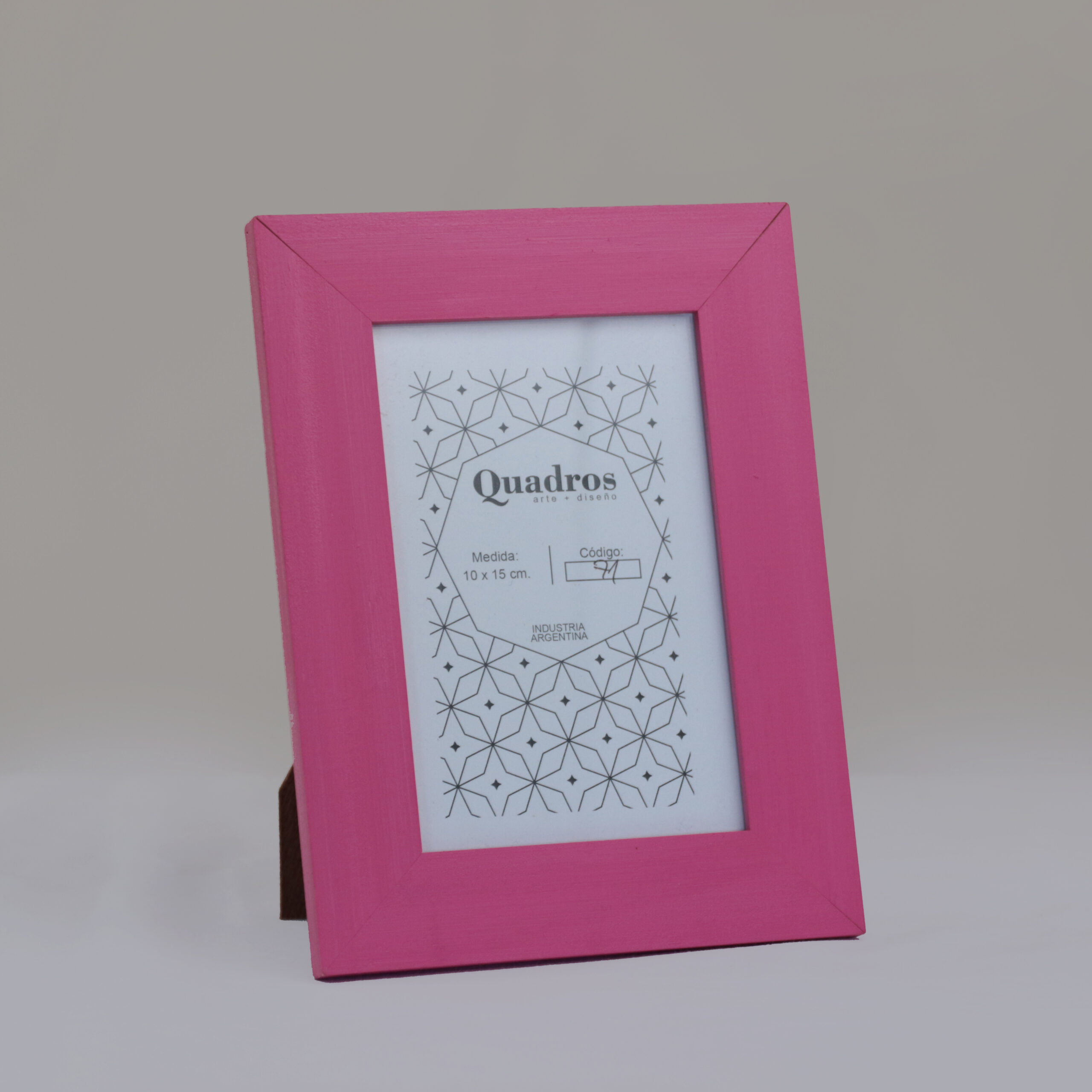 PORTARETRATO "QUADROS" 10X15 FUCSIA ART. P001