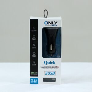 CARGADOR PARA AUTO ONLY 2 USB PREMIUM